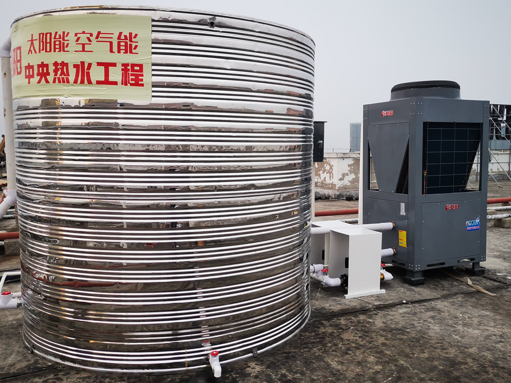惠州贝多商务酒店10吨热水工程